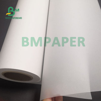80gsm doorzichtig Wit Vindend Document Broodje voor Schets die 20“ x 50yards schilderen