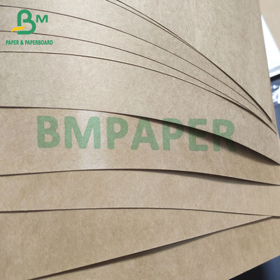 Van de de Kopvoorraad van FDA het Chemisch afbreekbare Natuurlijke Bruine Kraftpapier van de de Soepkom Document 250gsm