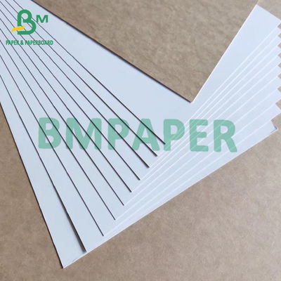 Van de Raadskraftpapier van het voedsel het Witte Met een laag bedekte Vouwende Karton Achterdocument 325gsm
