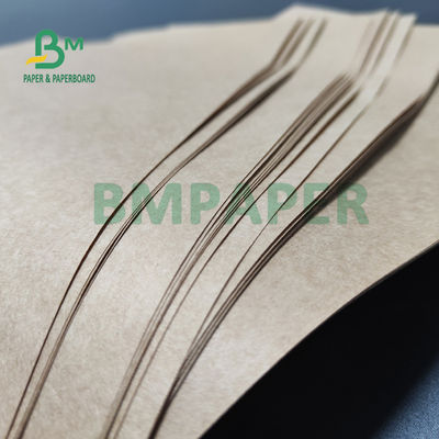 Het maagdelijke Papier van Kraftpapier van de Pulp Bruine Zak 90gsm voor Tote Bag Tear Resistant 70 X 100cm