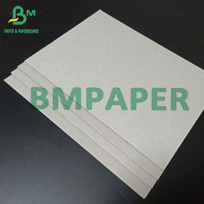 Gerecycleerde Pulp 0.4mm - 2mm Dikke Dubbele Kanten Grey Paper Board For Folders