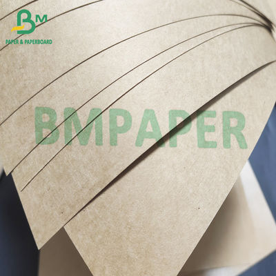 Meeneemvakje Materiële Poly Met een laag bedekte het Karton Natuurlijke Bruin van Kraftpapier