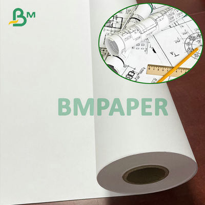 2“ CAD van Jet Engineering Paper 20# van de Kern Wit Inkt Bandbroodje 24“ x 300ft