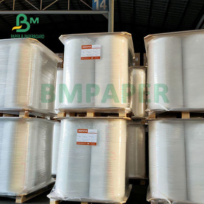 28gsm Straw Wrapping Paper Roll For die 29mm 35mm x 5000m drinken Voedselrang