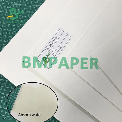 Absorberend Papier Natuurlijk Wit Niet bekleed Karton 700mm X 1000mm 0.7mm Dikte