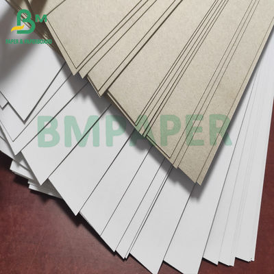 Rekupereerbare 400gsm bedekte volledig Witte Gevoerde Spaanplaat Grey Back met een laag