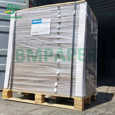 Rekupereerbare 400gsm bedekte volledig Witte Gevoerde Spaanplaat Grey Back met een laag