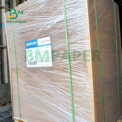 250gsm - het Maagdelijke Bruine Kraftpapier Document van 400gsm voor Snel Voedselvakjes Goede Sterkte