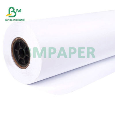 20lb CAD Niet bekleed Inkjet Plotterdocument voor Techniekplannen 24“ 36“ X 150 '