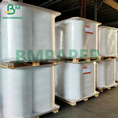 Voedsel Veilige 24gsm de Metersbroodjes van Straw Wrap Paper White Color 27mm X 6000