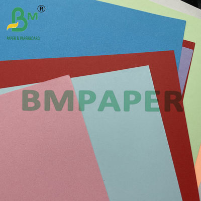 70g 80g 1350mm Rode Kleur Niet bekleed Bristol Paper For Sticky Notes
