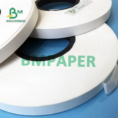 24 gsm 28 gsm Tandpijp Verpakkingspapierrol 10pcs Per Carton Virgin Pulp White Rolls