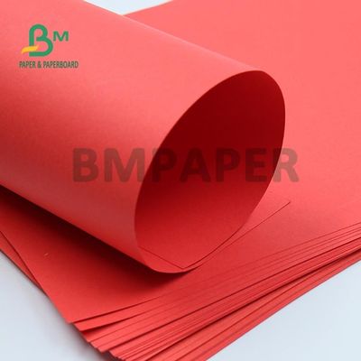 100 - 250gsm Ambacht 1350mm van rode Kleuren Niet beklede Bristol Paper For DIY Duidelijk Beeld