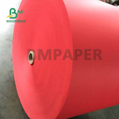 100 - 250gsm Ambacht 1350mm van rode Kleuren Niet beklede Bristol Paper For DIY Duidelijk Beeld