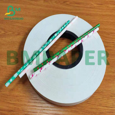 Witte stroverpakking Food Grade Kraftpapier 24gsm 28gsm Verpakking Ambachtelijke Papel