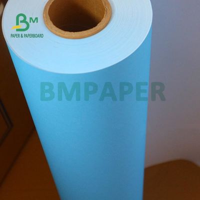 80gsm Blauw Digitaal Document Voor Techniektekening 20“ 24“ X 50yards 2 Duimkern