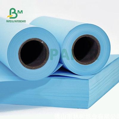 80gsm Blauw Digitaal Document Voor Techniektekening 20“ 24“ X 50yards 2 Duimkern