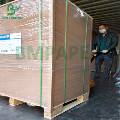 Cement Chemische Zak Papier 50 kg Uitbreidbare Zak Kraftpapier Bruine Kleur