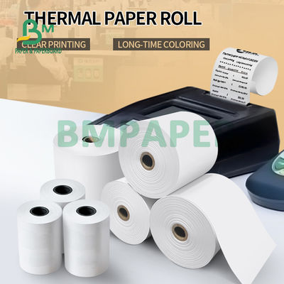 BPA Gratis 65gsm Thermische Printer Papierrol Voor Kassabon 80mm 57mm