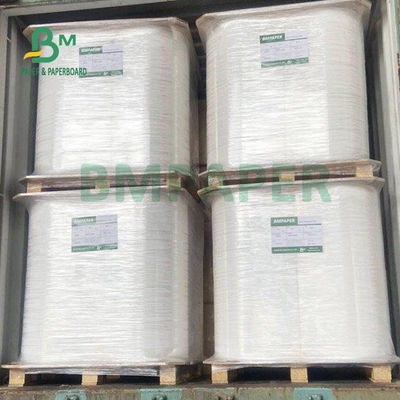 24gsm 28gsm Wit Kraftpapier Straw Wrapping Paper Roll 25mm Composteerbare 26.5mm