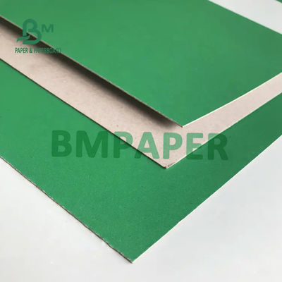 De groenachtig blauwe Zwarte Kleur bedekte Pulp 1mm 1.2mm 1.5mm van Kompresgrey backing board sheet recycled met een laag