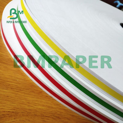 Van de het Voedselrang van 60GSM 120GSM de Maagdelijke Pulp Wit Kraftpapier Straw Paper For Disposable Straws