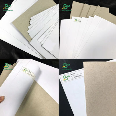 OEM Duplexdocument Kartonraad Één Zijgray one side coated white-Bladen 200 - 450gsm