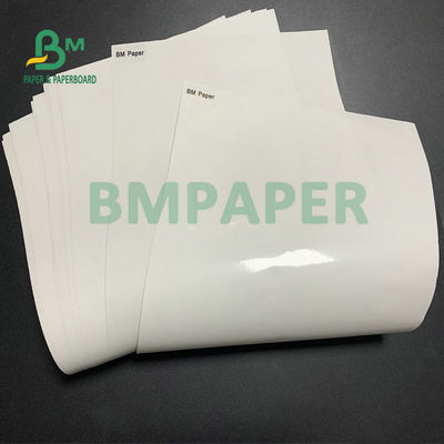 Super Witte 80gsm polijsten Gegoten Met een laag bedekt Document 1020mm 1365mm Jumbobroodje