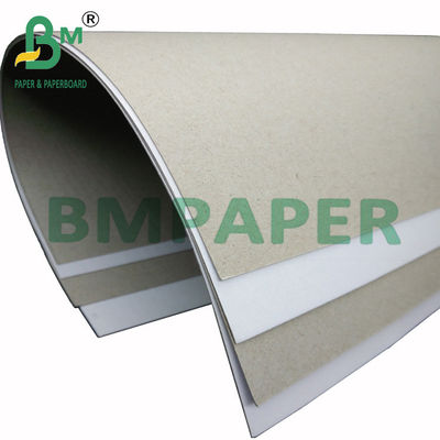300gsm 400gsm 64x90cm Één Opgeruimd Met een laag bedekt Duplexraadsdocument Grey Back For Packing