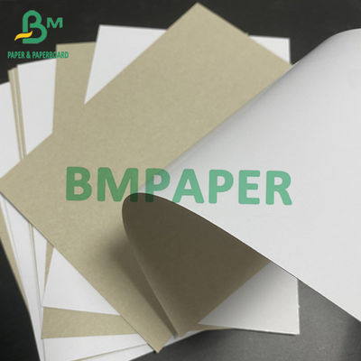 Duplexgrey back paper gray side/de Witte Zijraad 350gsm 400gsm 450gsm van Kartonblanc