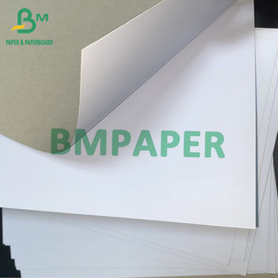 Duplexgrey back paper gray side/de Witte Zijraad 350gsm 400gsm 450gsm van Kartonblanc