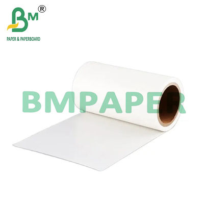 Wit Met een laag bedekt het Cellofaandocument van de Versievoering Silicone voor Zelfklevende Stickers