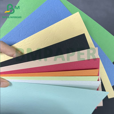 230 gm Bindend handwerk leer graan board kleurrijk textuur papier