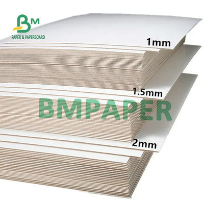 1 mm 1,5 mm 2,0 mm kleibelaagd plaat Twee zijden Wit karton Grijz Midden 31 ′′ X 43 ′′ 787 mm X 1092 mm