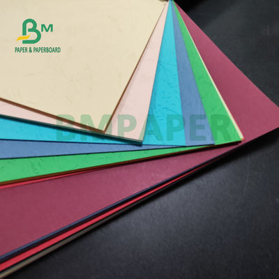 110 gms 150 gms Multi-color textured paper cover voor bindboek 72 x 102cm