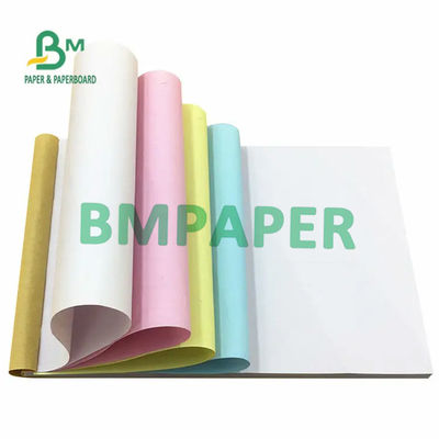 55 gram NCR koolstofvrij papier Wit Geel Rood Blauw Kleur Factuurpapier Zwart Afbeelding
