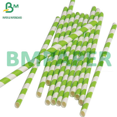 24g 28g biologisch afbreekbaar kleurrijk papier drinkstraw verpakking kraft papier rol
