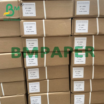 20&quot; /24&quot;/30&quot; X 50 Yards 80gm Plotter Paper Engineering Double Side Blauw