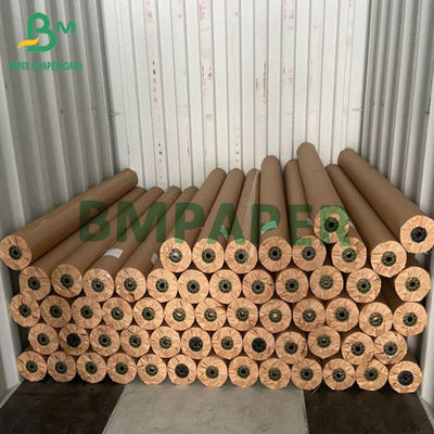 42 gsm 45 gsm Grijswit Plotter Paper Roll For Clothes 62&quot; 65&quot; 67&quot; 72&quot; 75&quot; Onbekleed Papier Samll Reel