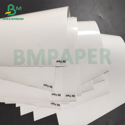 65 g 75 g Wit papier met hoge natte sterkte voor dranketiketten Bieretiketten