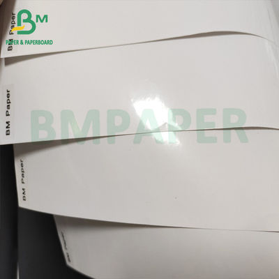 65 g 75 g Wit papier met hoge natte sterkte voor dranketiketten Bieretiketten