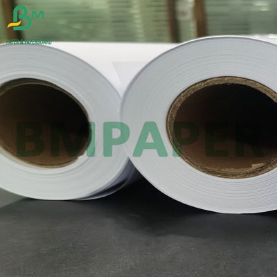 20 lb niet-gecoat wit CAD Plotter Paper Engineering Roll Bond Paper voor het drukken