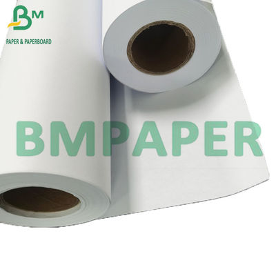20 lb niet-gecoat wit CAD Plotter Paper Engineering Roll Bond Paper voor het drukken