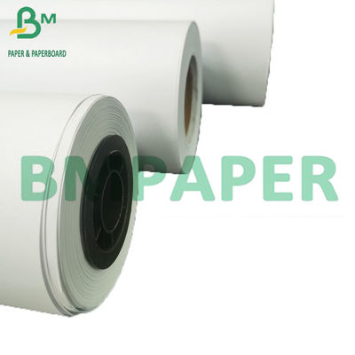 20 lb niet-gecoat wit CAD Plotter Paper Engineering Roll Bond Paper voor het drukken