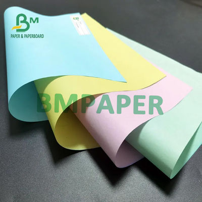 Koolstofvrij NCR-papier 55GSM 60GSM Carbon Front Back 55GSM 60GSM 66x100cm Ream 500 bladen