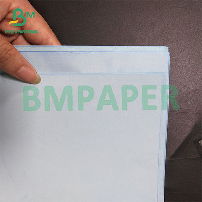 Levering 55 g gedrukt helder papier en plat koolstofvrij papier als bonnet