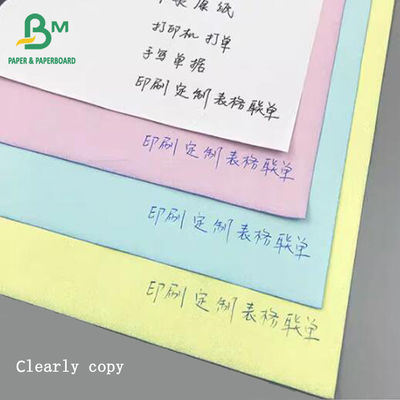 Witte Canary Pink Blank Carbonloze kopieerpapier CFB NCR papier voor laser inkjetprinter