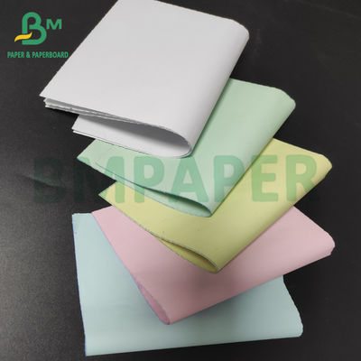Witte Canary Pink Blank Carbonloze kopieerpapier CFB NCR papier voor laser inkjetprinter