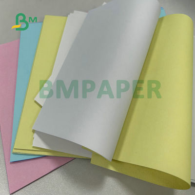 55 gram 60 gram NCR papier koolstofvrij In roze geel wit Voor ontvangst 860 x 610 mm