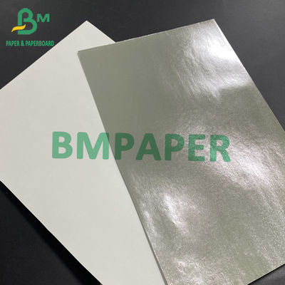 70 gram etiket Metalen papier voor bierflessen etiket Zilver eenzijdig Niet-absorberend verpakkingsmateriaal
